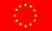 Red EU Flag