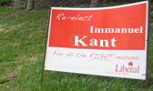 197 - Kant Election Sign 168x100