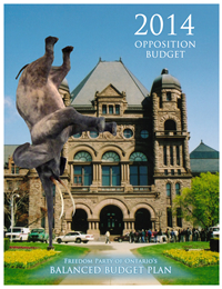 Freedom Party of Ontario's 2014 Opposition Budget