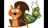 Squirrel And Grasshopper