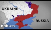 Ukraine-Russia map